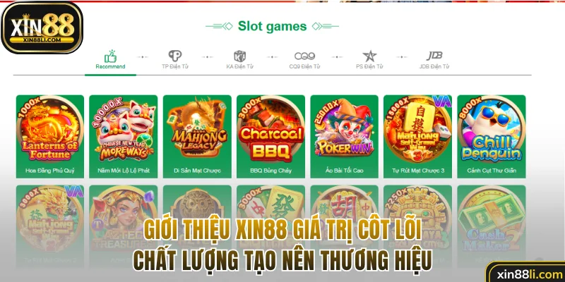 Giới thiệu Xin88 nơi chất lượng và minh bạch song hành